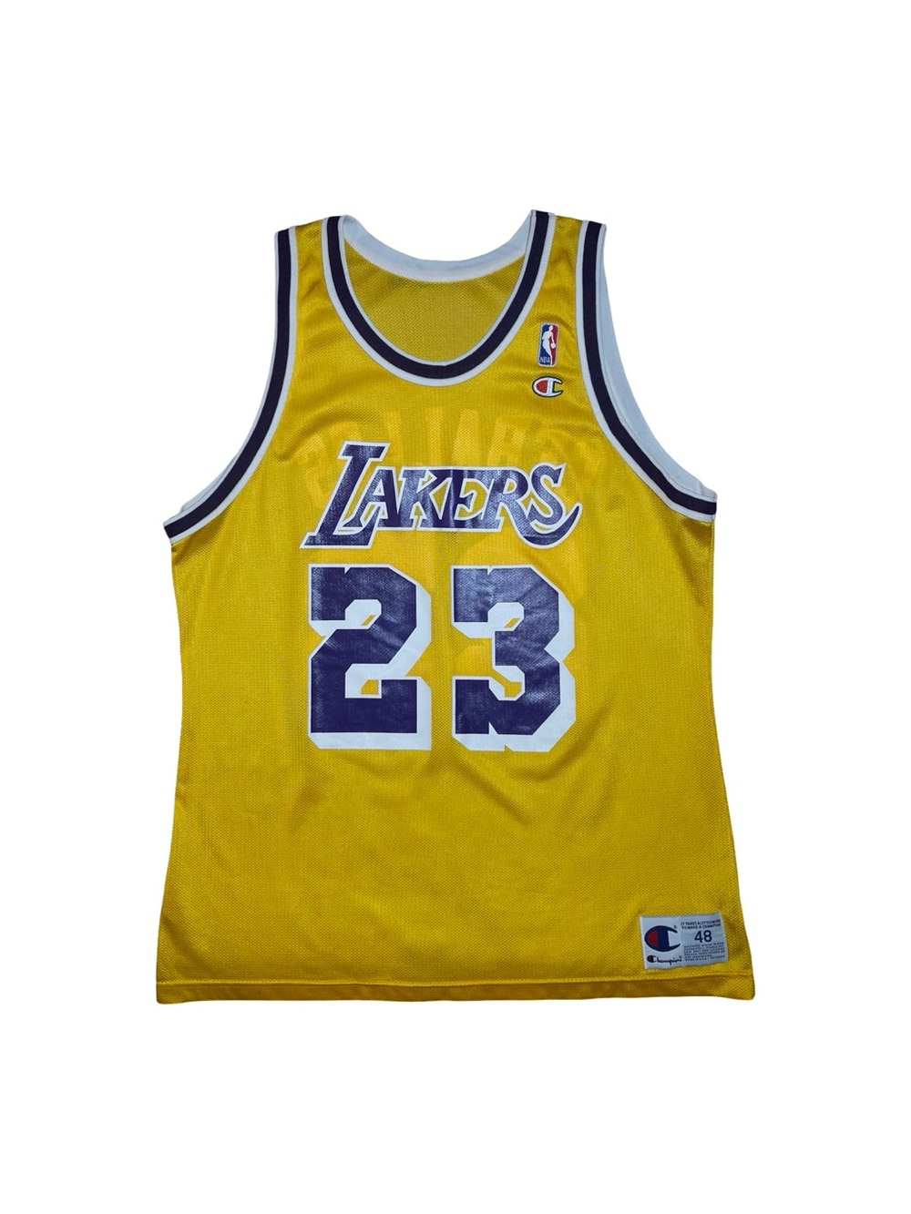Vintage 90’s NBA Los Angeles Lakers Cedric Ceballos Champion Basketball Jersey